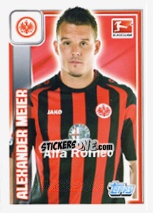 Cromo Alexander Meier - German Football Bundesliga 2013-2014 - Topps