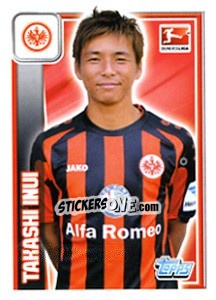 Sticker Takashi Inui - German Football Bundesliga 2013-2014 - Topps