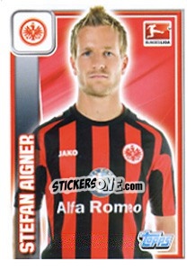 Sticker Stefan Aigner - German Football Bundesliga 2013-2014 - Topps