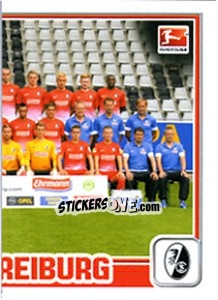 Sticker Mannschaft - German Football Bundesliga 2013-2014 - Topps