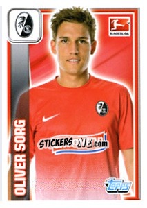 Sticker Oliver Sorg - German Football Bundesliga 2013-2014 - Topps