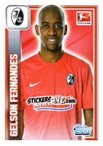 Sticker Gelson Fernandes - German Football Bundesliga 2013-2014 - Topps