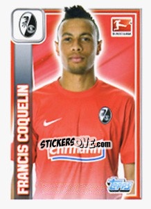 Sticker Francis Coquelin - German Football Bundesliga 2013-2014 - Topps