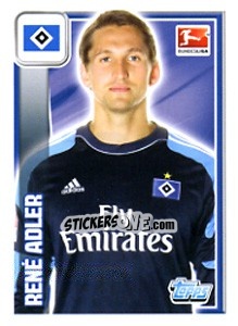 Cromo René Adler - German Football Bundesliga 2013-2014 - Topps