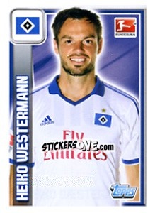 Sticker Heiko Westermann - German Football Bundesliga 2013-2014 - Topps