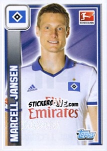 Sticker Marcell Jansen - German Football Bundesliga 2013-2014 - Topps