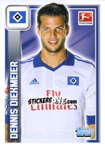 Sticker Dennis Diekmeier - German Football Bundesliga 2013-2014 - Topps