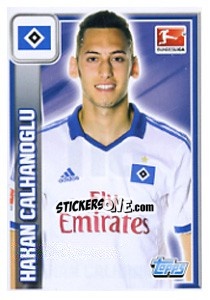Sticker Hakan Calhanoglu - German Football Bundesliga 2013-2014 - Topps