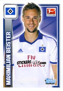Sticker Maximilian Beister - German Football Bundesliga 2013-2014 - Topps