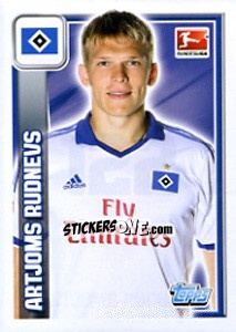 Cromo Artjoms Rudnevs - German Football Bundesliga 2013-2014 - Topps