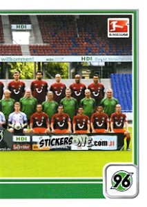 Sticker Mannschaft - German Football Bundesliga 2013-2014 - Topps