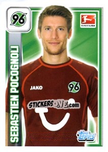 Sticker Sebastien Pocognoli - German Football Bundesliga 2013-2014 - Topps