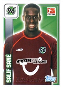 Sticker Salif Sané - German Football Bundesliga 2013-2014 n. 130 - Topps