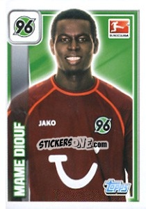 Cromo Mame Diouf - German Football Bundesliga 2013-2014 - Topps