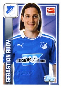 Sticker Sebastian Rudy - German Football Bundesliga 2013-2014 n. 146 - Topps