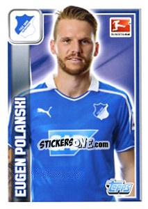 Sticker Eugen Polanski - German Football Bundesliga 2013-2014 - Topps