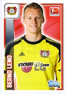 Sticker Bernd Leno - German Football Bundesliga 2013-2014 - Topps