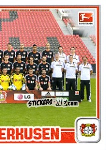 Sticker Mannschaft - German Football Bundesliga 2013-2014 - Topps