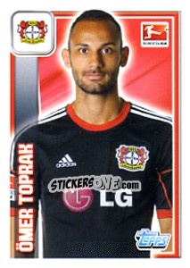 Sticker Ömer Toprak - German Football Bundesliga 2013-2014 - Topps