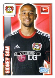 Sticker Sidney Sam - German Football Bundesliga 2013-2014 - Topps