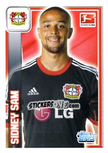 Cromo Sidney Sam - German Football Bundesliga 2013-2014 - Topps