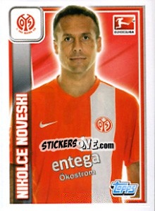 Cromo Nicolce Noveski - German Football Bundesliga 2013-2014 - Topps