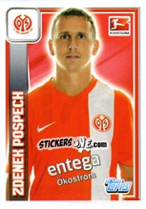 Sticker Zdenek Pospech - German Football Bundesliga 2013-2014 - Topps