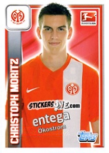 Sticker Christoph Moritz - German Football Bundesliga 2013-2014 - Topps