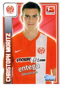 Cromo Christoph Moritz - German Football Bundesliga 2013-2014 - Topps