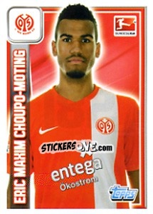 Sticker Eric Maxim Choupo-Moting - German Football Bundesliga 2013-2014 n. 182 - Topps