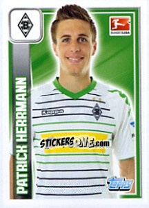 Sticker Patrick Herrmann - German Football Bundesliga 2013-2014 - Topps