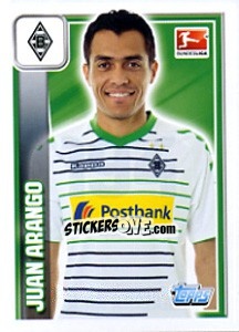 Cromo Juan Arango - German Football Bundesliga 2013-2014 - Topps