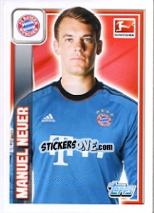 Cromo Manuel Neuer - German Football Bundesliga 2013-2014 - Topps