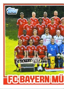 Cromo Mannschaft - German Football Bundesliga 2013-2014 - Topps