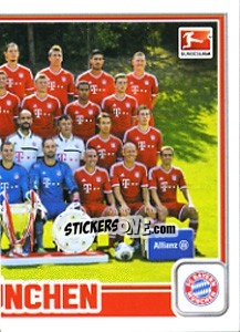 Cromo Mannschaft - German Football Bundesliga 2013-2014 - Topps