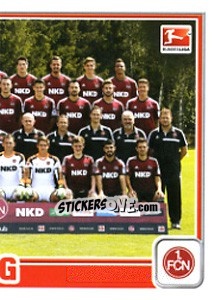 Sticker Mannschaft - German Football Bundesliga 2013-2014 - Topps