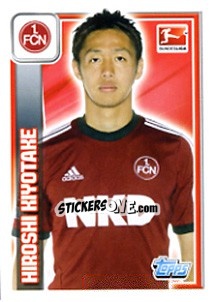 Cromo Hiroshi Kiyotake - German Football Bundesliga 2013-2014 - Topps