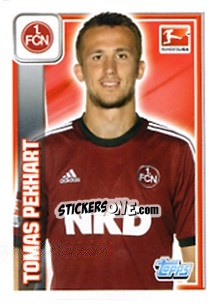 Sticker Tomas Pekhart - German Football Bundesliga 2013-2014 - Topps