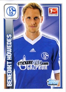 Sticker Benedikt Höwedes - German Football Bundesliga 2013-2014 - Topps