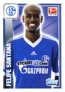 Figurina Felipe Santana - German Football Bundesliga 2013-2014 - Topps