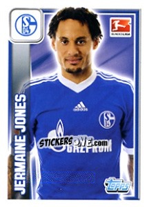 Figurina Jermaine Jones - German Football Bundesliga 2013-2014 - Topps