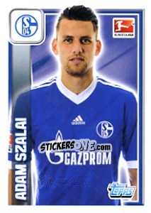 Sticker Adam Szalai - German Football Bundesliga 2013-2014 n. 240 - Topps