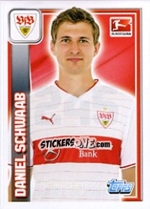 Sticker Daniel Schwaab - German Football Bundesliga 2013-2014 n. 245 - Topps