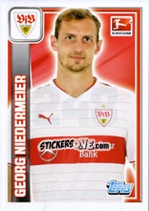 Sticker Georg Niedermeier - German Football Bundesliga 2013-2014 - Topps