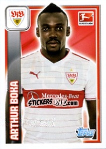 Sticker Arthur Boka - German Football Bundesliga 2013-2014 n. 250 - Topps