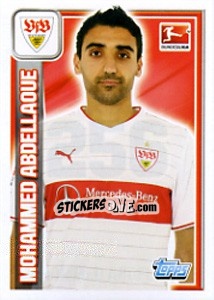 Sticker Mohammed Abdellaoue - German Football Bundesliga 2013-2014 n. 256 - Topps