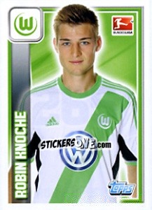 Sticker Robin Knoche - German Football Bundesliga 2013-2014 - Topps
