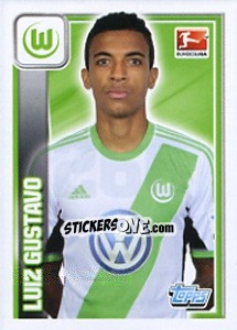 Cromo Luiz Gustavo - German Football Bundesliga 2013-2014 - Topps