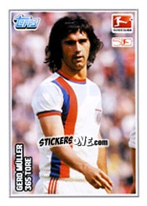 Sticker Gerd Müller - German Football Bundesliga 2013-2014 n. 277 - Topps