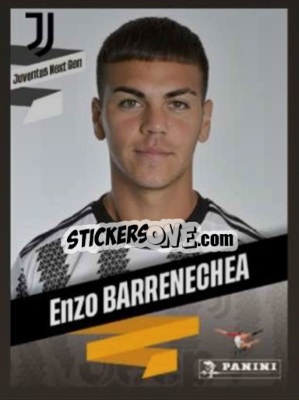Sticker Enzo Barrenechea - Calciatori Serie C - Girone A 2022-2023
 n. 80 - Panini